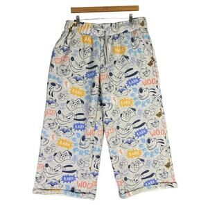 Disney Parks Dogs Women’s Lounge Pants Size L Multicolor Casual Pull On